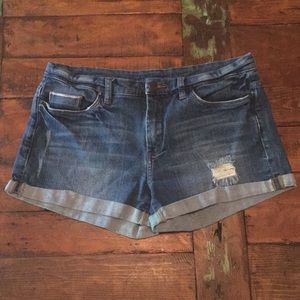 Blank NYC Cuffed Jean Shorts